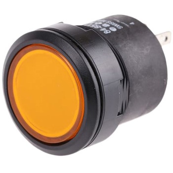 注文コード:50099036 EAO 押しボタンスイッチ 100 mA @ 24 V dc モーメンタリ パネルマウント 黄 EAO