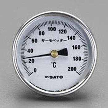 EA722XE-1 0/+200℃  表面温度計(マグネット付) エスコ 50176035