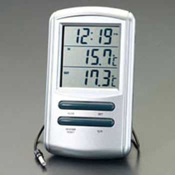 EA728AC-17 [室内・室外]最高・最低温度計(デジタル) エスコ 50190017