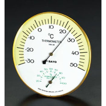 EA728EB-10 150mm 温度・湿度計 エスコ 50190288