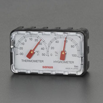 EA728EB-76 48x14x28mm 温度・湿度計 エスコ 50190568