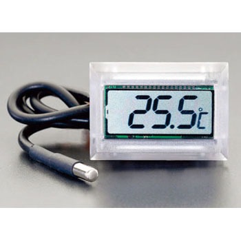 EA728EF-3 -40℃～110℃ 組込み型温度計(防水型) エスコ 50190586