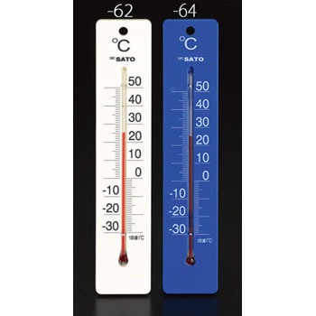 EA728G-64 250x43mm 温度計(青) エスコ 50190638