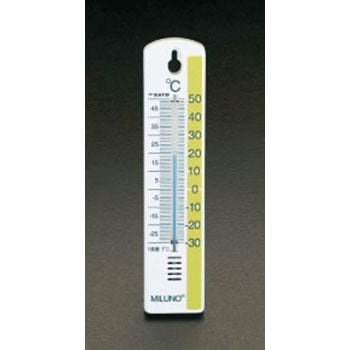 EA728GA-7 200x44mm 温度計(白/緑) エスコ 50190647