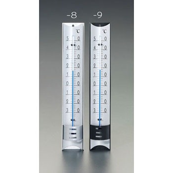 EA728GE-8 220x35mm 温度計(銀) エスコ 50190692