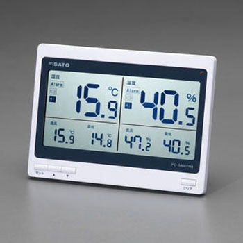 EA742CA-6 デジタル温度・湿度計 エスコ 50194838