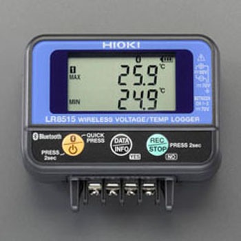 EA742HD-11 電圧・熱電対ロガー(ワイヤレス) エスコ 50195513