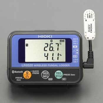 EA742HL-10 カビ指数計(ワイヤレス/温湿度計付) エスコ 50195678