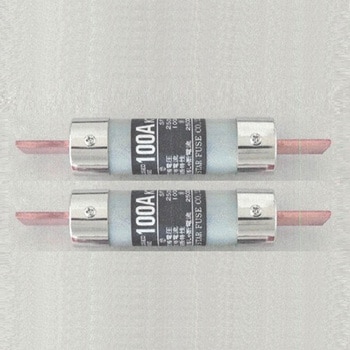 注文コード:50233426 250Vx100A 筒型エンクロヒューズ(刃型/2本) エスコ
