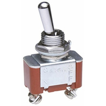 注文コード:50480937 125V/15A(12mm) 単極単投/トグルスイッチ エスコ