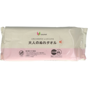 JEL SASAYELL 大人のぬれタオル 昭和紙工