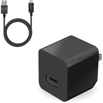 注文コード:52506503 スマホ充電器 AC充電器 USB×1ポート 1.5m ケーブル付(A-タイプC) おまかせ充電 iPhone - エレコム