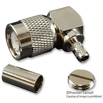 RF/同軸 TNC プラグ R/A 50 Ω クリンプ/SLDR KEYSTONE