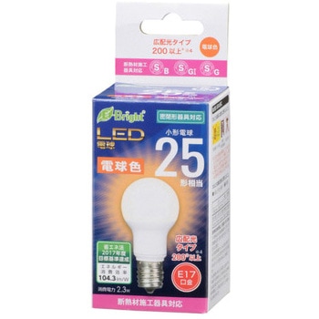LED電球リアル PS形 E17 オーム電機
