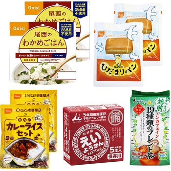 防災食品アソート Eセット(2人前1日分) 日本アクセス