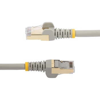 注文コード:54038609 CAT6A LANケーブル/1.5m/10Gb/100W PoE/STPシールド加工/ツメ折れ防止/フルーク試験済/ UL & TIA準拠/カテゴリ6A RJ45 ギガビット イーサネットケーブル - StarTech.com