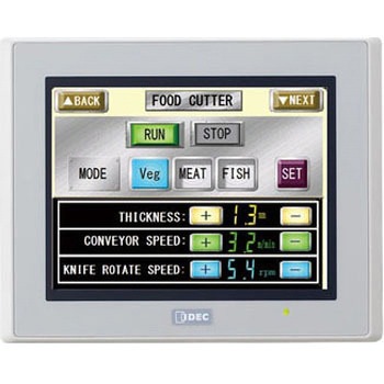 注文コード:54299097 HG2G-V形プログラマブル表示器(ハイパフォーマンスタイプ) - IDEC(和泉電気)