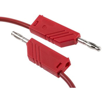注文コード:54608147 Hirschmann Test & Measurement テストリード線 60V dc, 赤, 2m(934065101) Hirschmann Test & Measurement