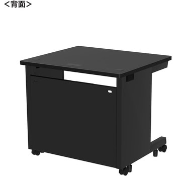 注文コード:55025050 デスク_eシリーズ/ブラック×ブラック サンワサプライ