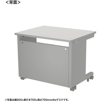 注文コード:55025619 デスク_eシリーズ/ライトグレー×ライトグレー サンワサプライ