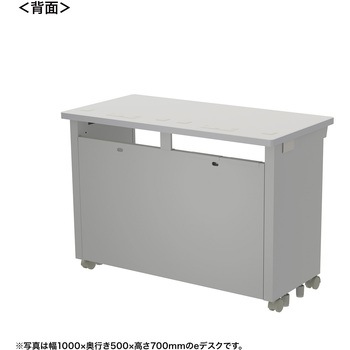 注文コード:55025628 デスク_eシリーズ/ライトグレー×ライトグレー サンワサプライ
