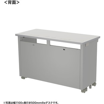 注文コード:55025707 デスク_eシリーズ/ライトグレー×ライトグレー サンワサプライ
