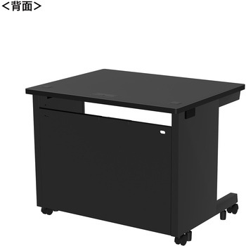 注文コード:55026075 デスク_eシリーズ/ブラック×ブラック サンワサプライ