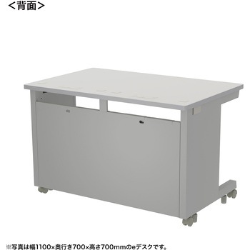 注文コード:55026818 デスク_eシリーズ/ライトグレー×ライトグレー サンワサプライ