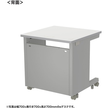 注文コード:55027509 デスク_eシリーズ/ライトグレー×ライトグレー サンワサプライ