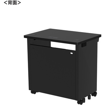 注文コード:55027877 デスク_eシリーズ/ブラック×ブラック サンワサプライ