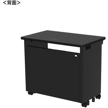 注文コード:55027920 デスク_eシリーズ/ブラック×ブラック サンワサプライ