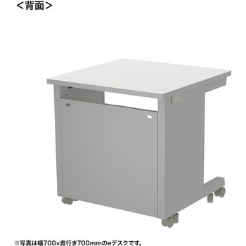 注文コード:55027965 デスク_eシリーズ/ライトグレー×ライトグレー サンワサプライ