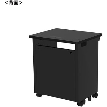 注文コード:55028297 デスク_eシリーズ/ブラック×ブラック サンワサプライ