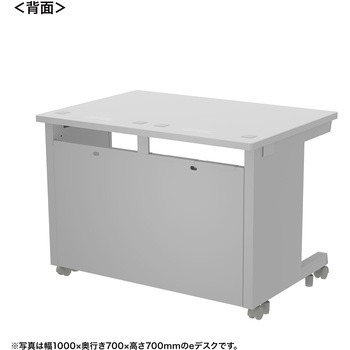 注文コード:55028367 デスク_eシリーズ/ライトグレー×ライトグレー サンワサプライ