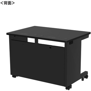 注文コード:55030144 デスク_eシリーズ/ブラック×ブラック サンワサプライ