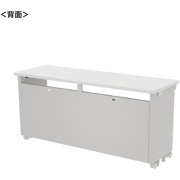 注文コード:55030415 デスク_eシリーズ/ホワイト×ホワイト サンワサプライ
