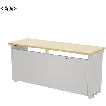 注文コード:55030467 デスク_eシリーズ/薄い木目×ホワイト サンワサプライ