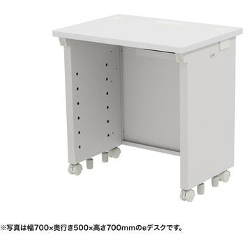 注文コード:55030738 デスク_eシリーズ/ホワイト×ホワイト サンワサプライ