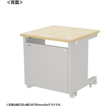 注文コード:55030896 デスク_eシリーズ/薄い木目×ホワイト サンワサプライ