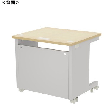 注文コード:55030939 デスク_eシリーズ/薄い木目×ホワイト サンワサプライ