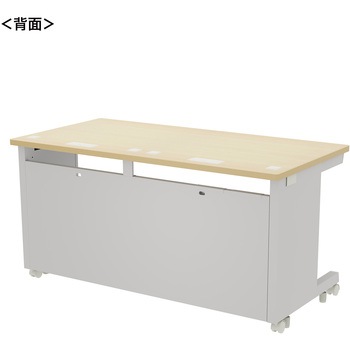 注文コード:55031106 デスク_eシリーズ/薄い木目×ホワイト サンワサプライ