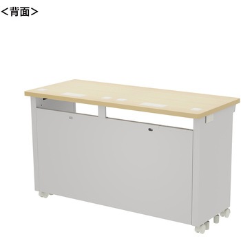 注文コード:55032120 デスク_eシリーズ/薄い木目×ホワイト サンワサプライ