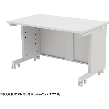 注文コード:55033005 デスク_eシリーズ/ホワイト×ホワイト サンワサプライ