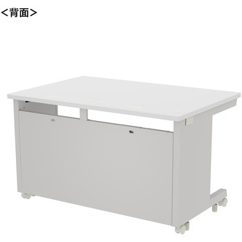 注文コード:55033109 デスク_eシリーズ/ホワイト×ホワイト サンワサプライ