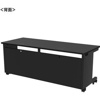 注文コード:55033380 デスク_eシリーズ/ブラック×ブラック サンワサプライ