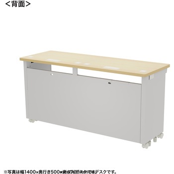 注文コード:55033459 デスク_eシリーズ/薄い木目×ホワイト サンワサプライ