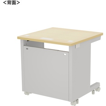 注文コード:55033617 デスク_eシリーズ/薄い木目×ホワイト サンワサプライ