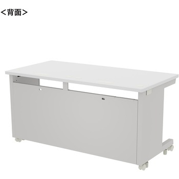 注文コード:55034667 デスク_eシリーズ/ホワイト×ホワイト サンワサプライ