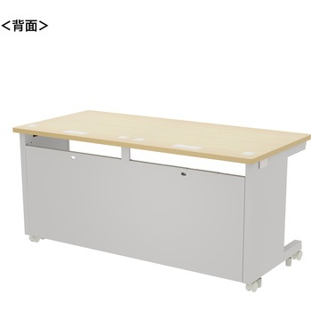 注文コード:55035227 デスク_eシリーズ/薄い木目×ホワイト サンワサプライ