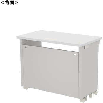 注文コード:55035559 デスク_eシリーズ/ホワイト×ホワイト サンワサプライ